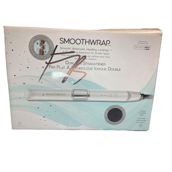 NEW Conair Smoorthwrap 1" Dual Ion Straightener - Picture 8 of 10